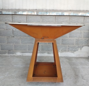 Corten Steel BBQ Grill
